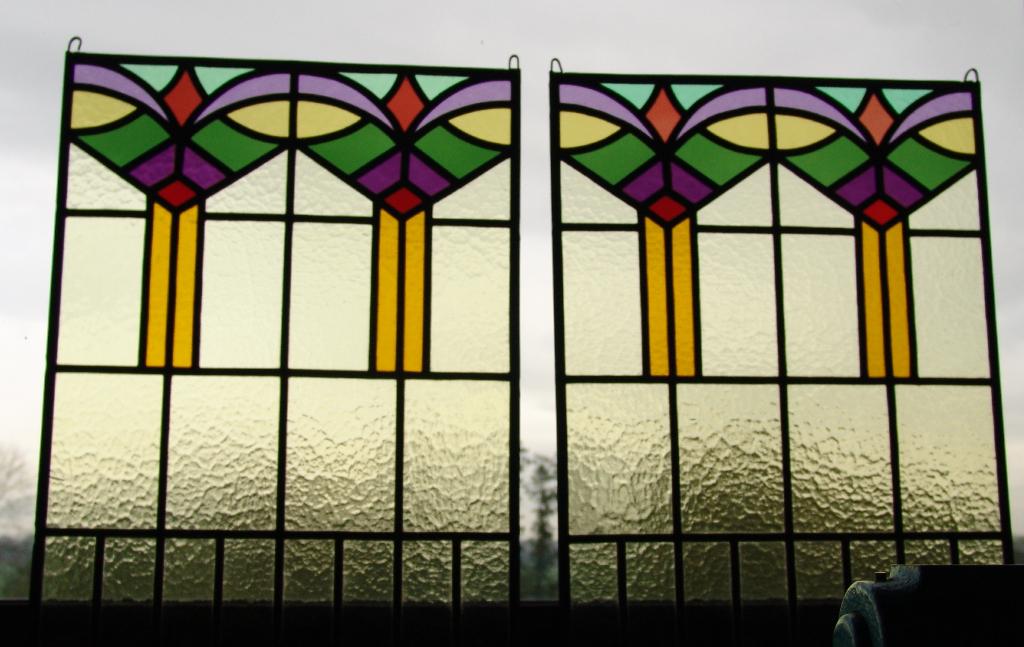 Glas in lood hangers uit voorraad en op bestelling, Ophalen, Meerkleurig, Overige stijlen, Nieuw