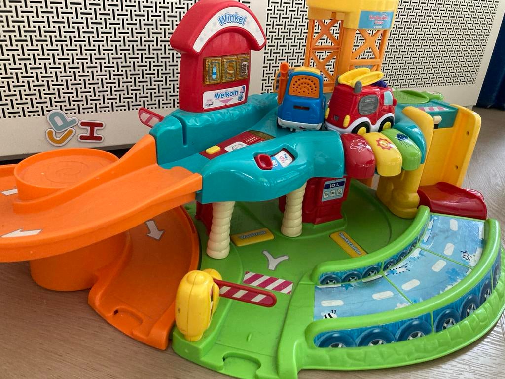 Toet Toet Auto Garage - VTech Speelgoed, Kinderen en Baby's, Speelgoed | Overig, Ophalen, Gebruikt, Jongen of Meisje
