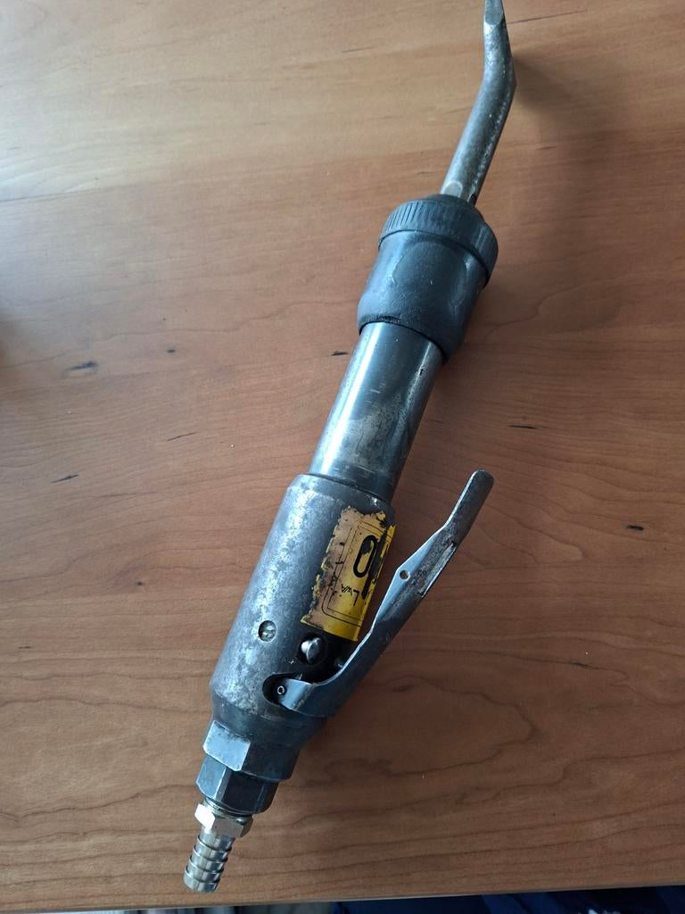 Atlas Copco Pneumatische beitel met blaasvoorziening, Ophalen of Verzenden, Gebruikt