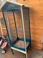 Vogel kooi, Ophalen, Gebruikt, Hout, Vogelkooi