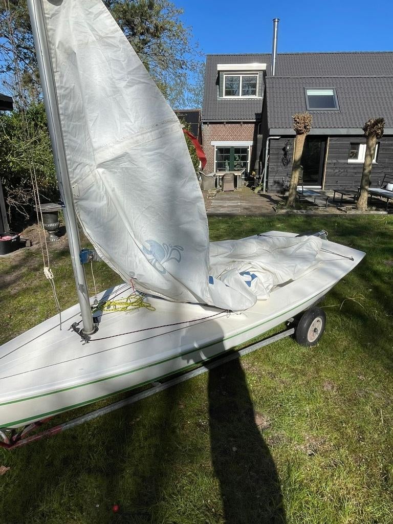 Splash Zeilboot 2214 + wegtrailer + wedstrijdzeil Opknapper, Ophalen, Gebruikt, Onderhoud en Reparatie