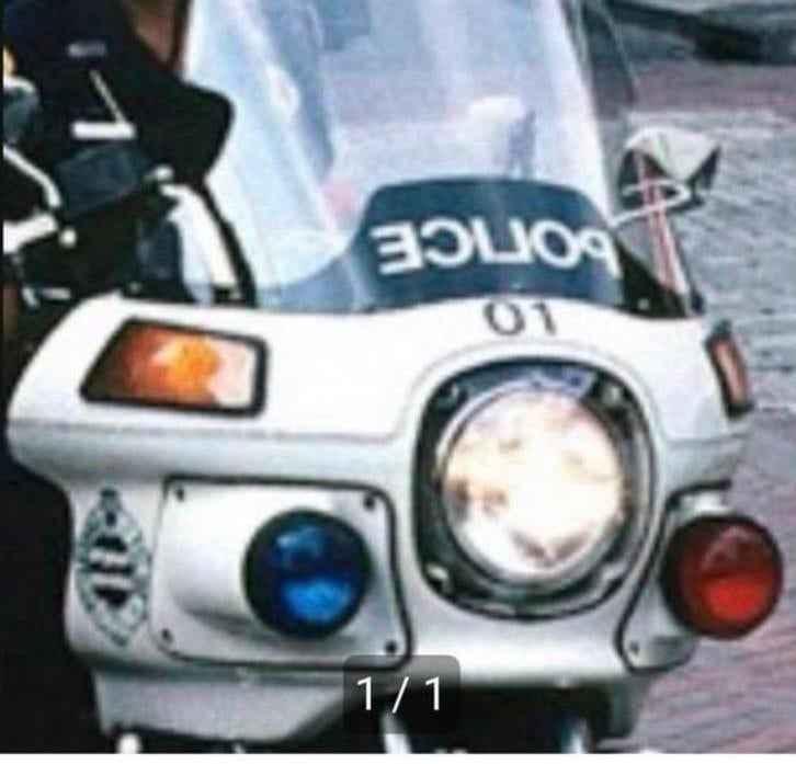 FXRP Kuip Harley Davidson - Politie police, Motoren, Ophalen of Verzenden, Gebruikt