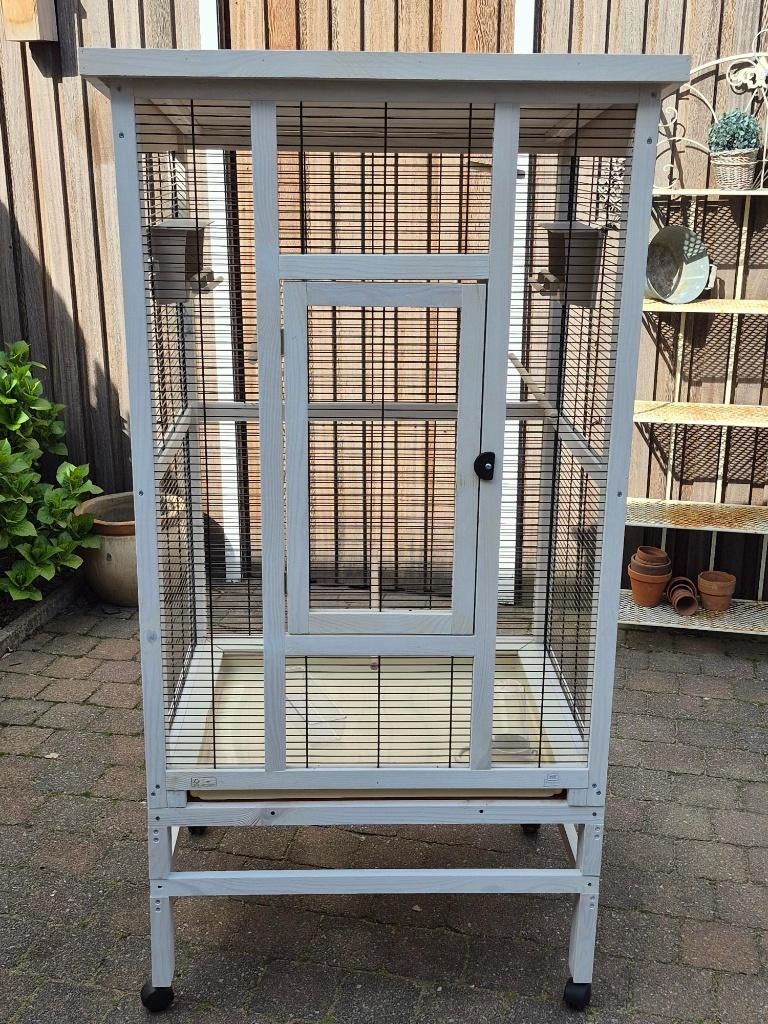 kamervoliere, Dieren en Toebehoren, Ophalen, Zo goed als nieuw, Hout, Vogelkooi