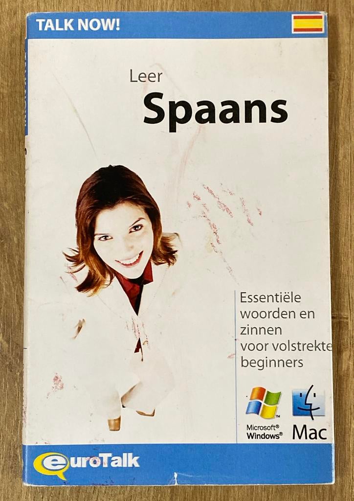 EuroTalk Talk Now! Leer Spaans CD-ROM voor beginners, Boeken, Ophalen of Verzenden, Zo goed als nieuw, Non-fictie