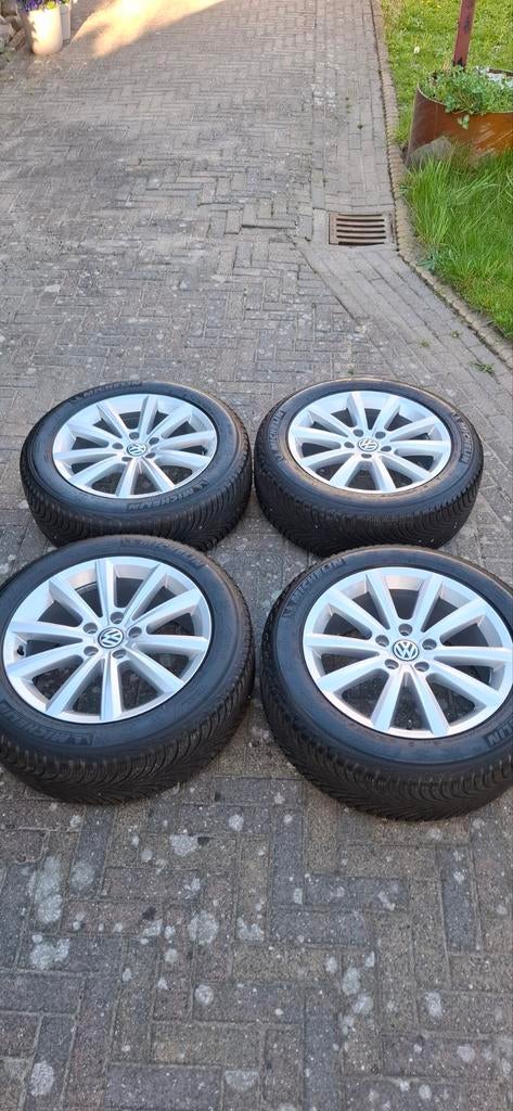 Lichtmetalen wielen 17 inch Volkswagen T-Roc/Passat, Auto-onderdelen, Banden en Velgen, Banden en Velgen, All Season, 17 inch