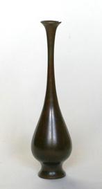 Bronzen Japanse Ikabana vaas ( attr ) Nakajima Yasumi, Antiek en Kunst, Ophalen of Verzenden