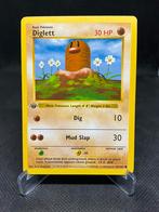 Diglett bs 47 1st edition shadowless, Ophalen of Verzenden, Zo goed als nieuw, Losse kaart