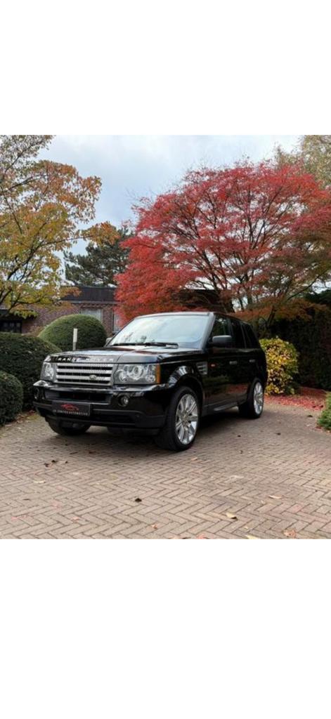 Land Rover Range Rover (sport) 3.6 TD V8 AUT 2008 Zwart, Auto's, Land Rover, Automaat, 3628 cc, Zwart, 272 pk