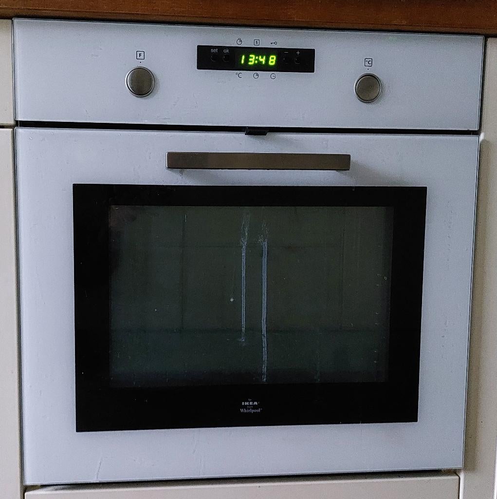 Whirlpool elektrische oven -evt. met ovenplaat en/of rooster, Witgoed en Apparatuur, Ovens, Ophalen, Gebruikt, Hete lucht, 60 cm of meer