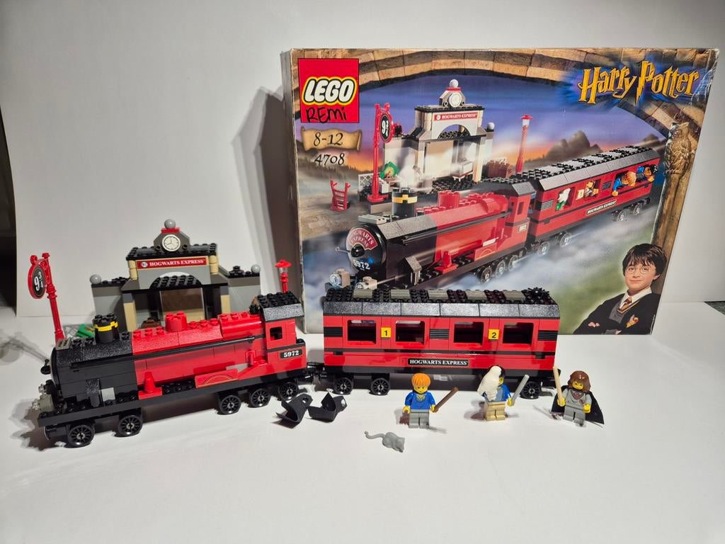 LEGO Harry Potter 4708 Hogwarts Express COMPLEET + doos (vin, Kinderen en Baby's, Speelgoed | Duplo en Lego, Ophalen of Verzenden