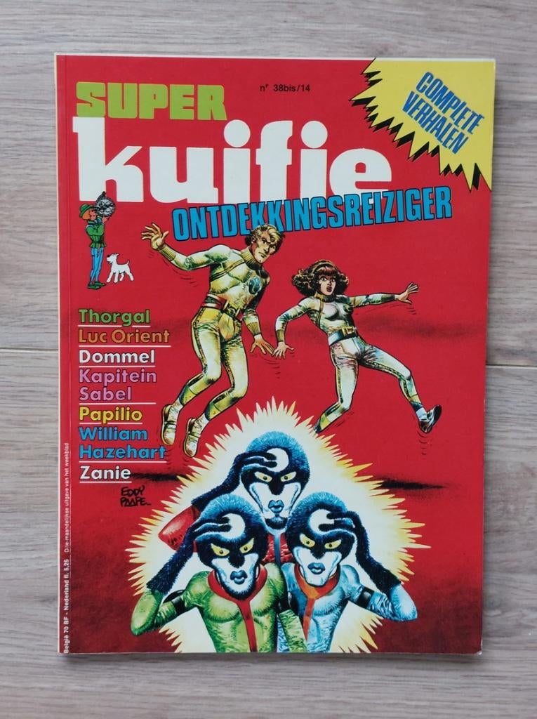 Super Kuifje - 14 Ontdekkingsreiziger, Boeken, Eén stripboek, Ophalen of Verzenden, Gelezen