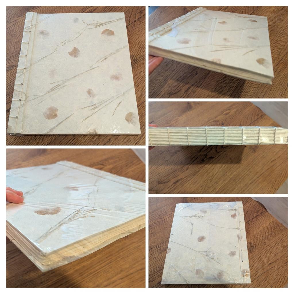 Handgemaakt fotoalbum van uniek papier, Audio, Tv en Foto, Fotoalbums en Accessoires, Ophalen of Verzenden, Nieuw, Fotoalbum