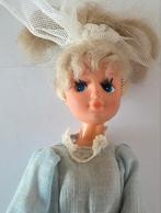 Vintage Fleur Pop pop in blauwe jurk, Ophalen of Verzenden, Babypop