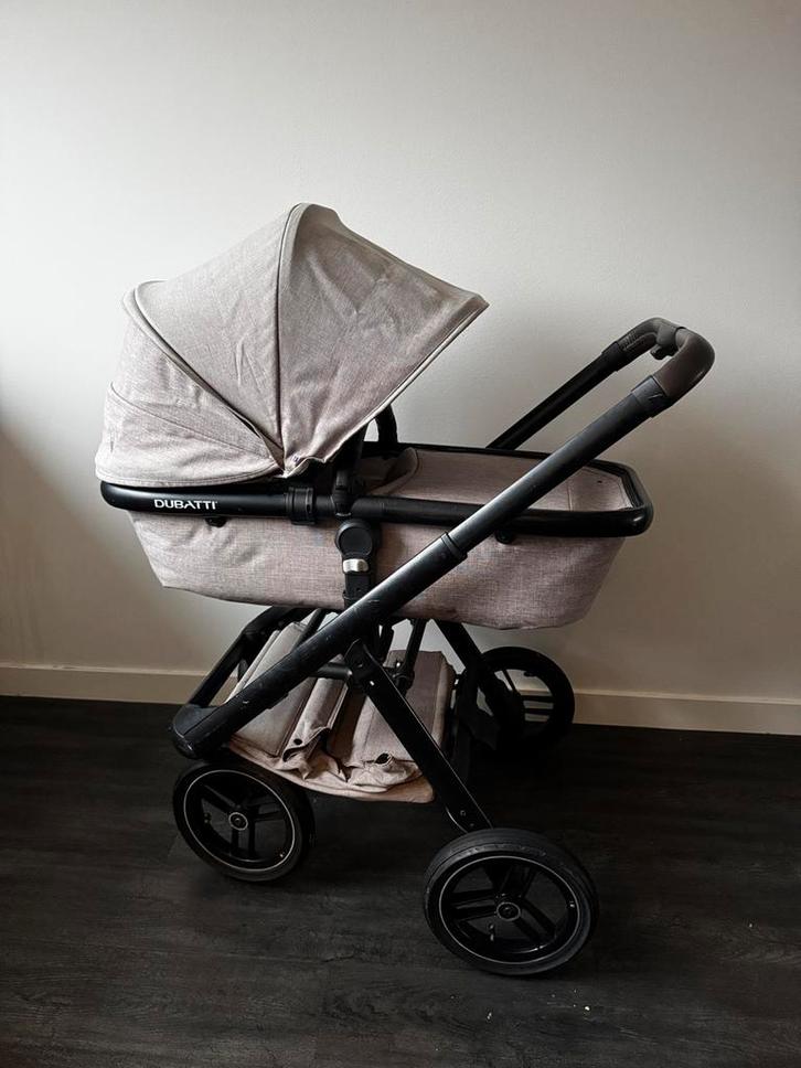 Dubatti One E3 Combi kinderwagen - Tofu, Kinderen en Baby's, Kinderwagens en Combinaties, Gebruikt, Kinderwagen, Overige merken