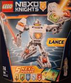 LEGO Nexo Knights Lance's Battle Suit 70366, Ophalen of Verzenden, Zo goed als nieuw, Complete set, Lego