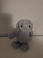 Klassiek grijze Langoor Konijn - Luxe Fluffy Knuffel, Ophalen of Verzenden, Nieuw, Konijn