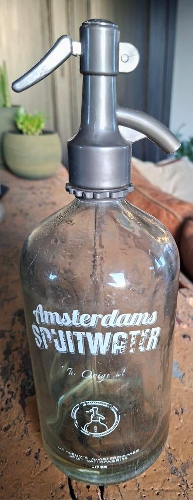 Vintage sifon fles, Antiek en Kunst, Ophalen of Verzenden