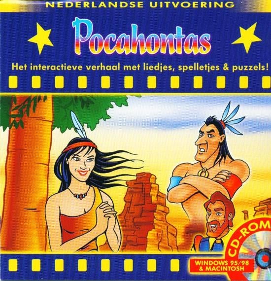Pocahontas op CDROM [1093]  [KiBiEd], Ophalen of Verzenden, Zo goed als nieuw, Puzzelen, Met geluid