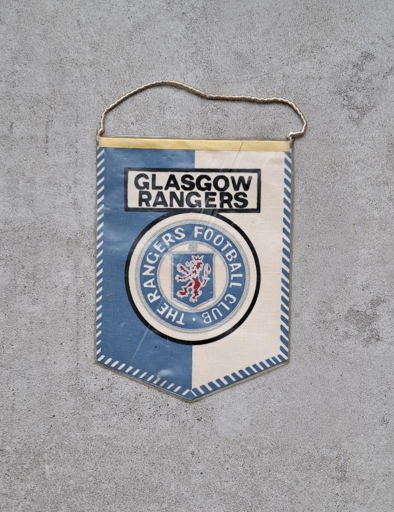vaantje Glasgow Rangers, Ophalen of Verzenden, Gebruikt, Buitenlandse clubs, Vaantje of Sjaal