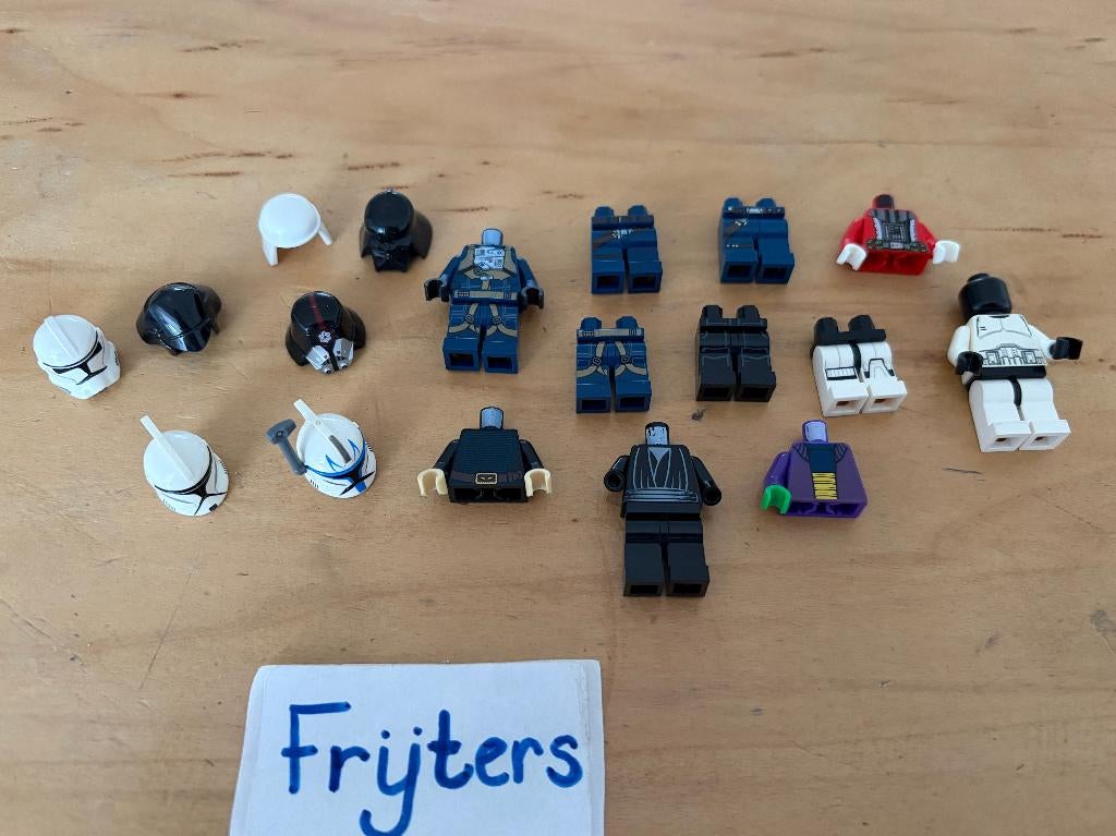 LEGO Star Wars minifigure onderdelen, Gebruikt, Star Wars, Lego, Ophalen of Verzenden