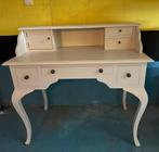 Elegante houten kaptafel met lades en opbergruimte, Klassiek, Zo goed als nieuw, Minder dan 100 cm, Hout