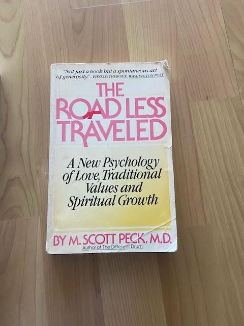 The Road Less Traveled - Scott Peck, Boeken, Ophalen of Verzenden, Gelezen, Spiritualiteit algemeen, Achtergrond en Informatie