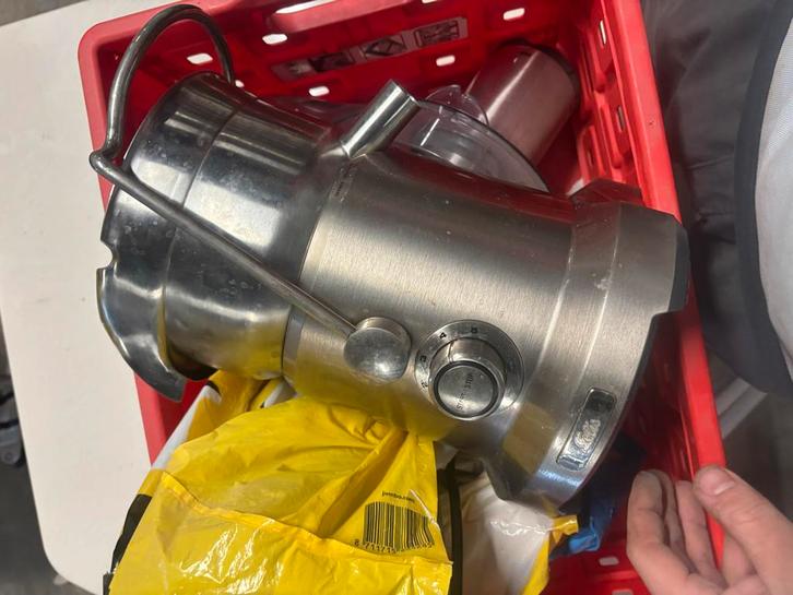 De Solis Type 847 Multi Juicer Sapcentrifuge, Witgoed en Apparatuur, Juicers, Gebruikt, Sapcentrifuge, Elektrisch, Ophalen