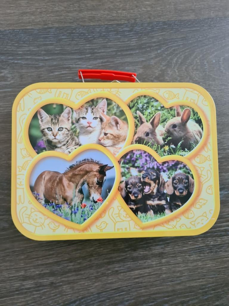 Dieren blik puzzels, Ophalen of Verzenden, 10 tot 50 stukjes, Zo goed als nieuw