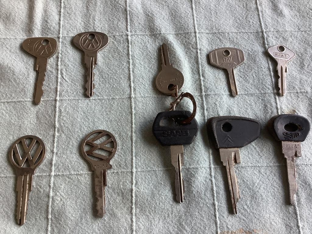 Autosleutel, Auto-onderdelen, Ophalen of Verzenden, Gebruikt, Fiat