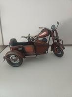 Decoratie motor met zijspan., Ophalen, Motor