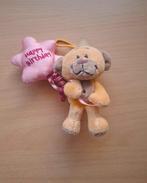 Vintage Klein Pimboli Beertje met Happy Birthday Ballon, Verzamelen, Diddl, Ophalen of Verzenden, Pimboli, Nieuw, Knuffel