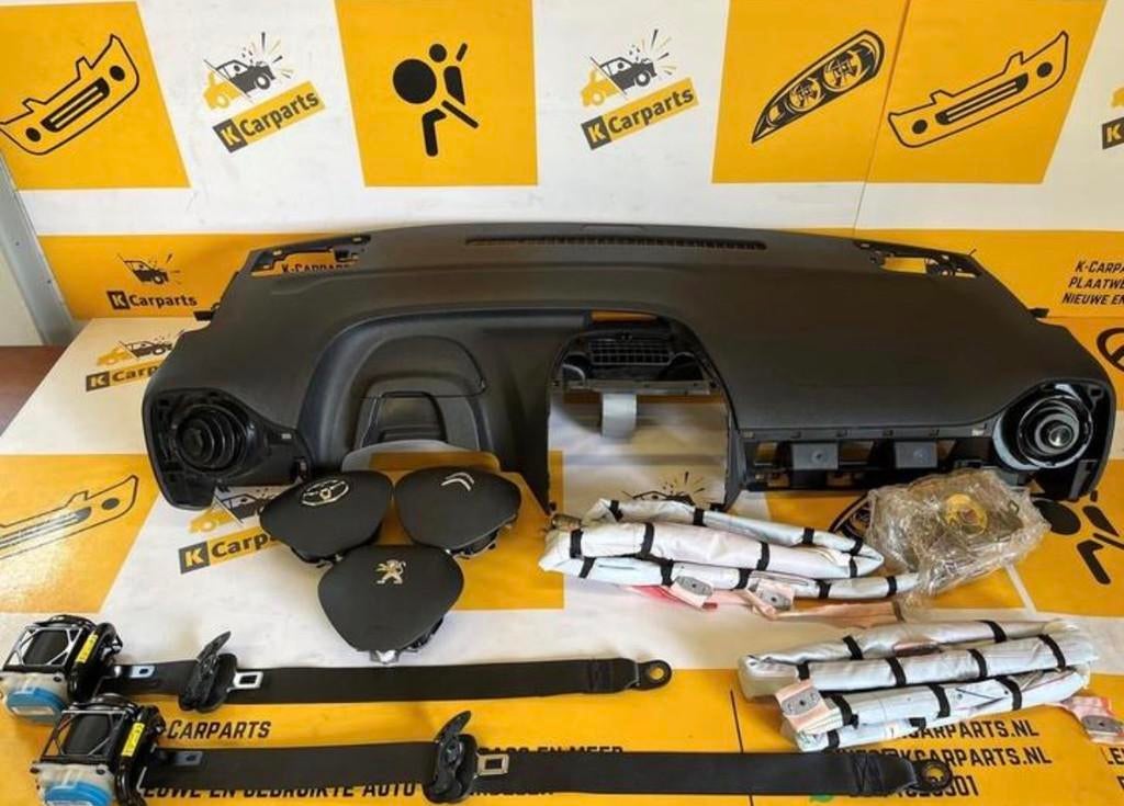 Airbag set Toyota Aygo C1 Peugeot 108 2014-2022 Compleet Das