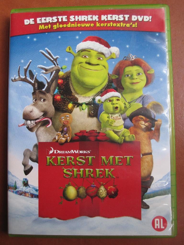 Kerst met Shrek (2007), Tekenfilm, Ophalen of Verzenden, Zo goed als nieuw, Alle leeftijden