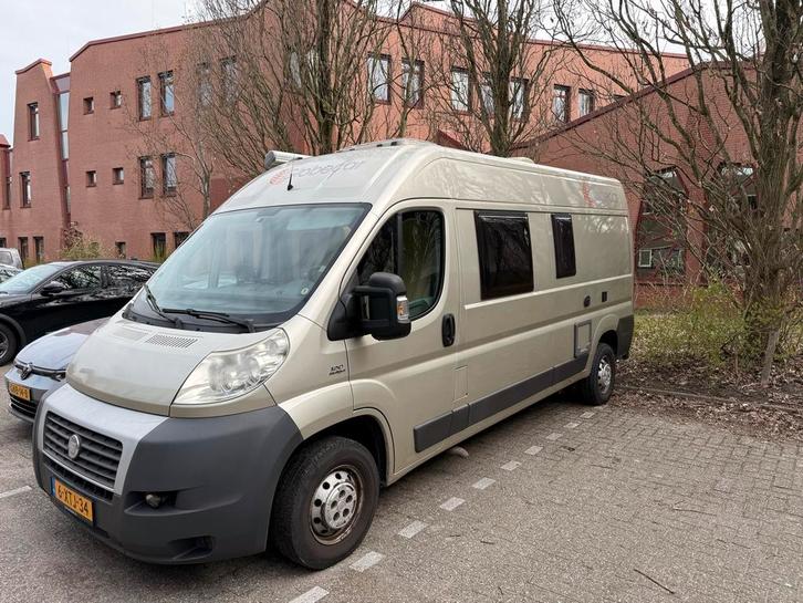 Pössl Globecar Buscamper - Zeer Netjes, Weinig KM, Caravans en Kamperen, Campers, Particulier, tot en met 3, Buscamper of Camperbus