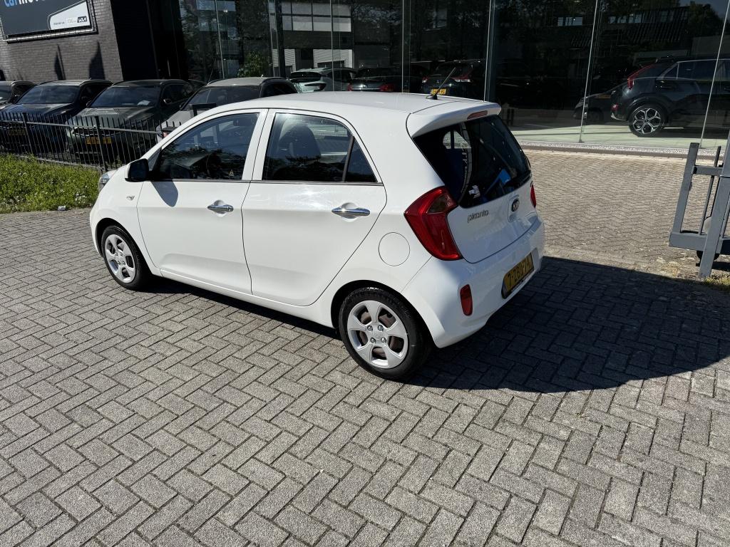 Kia Picanto 1.0 CVVT BusinessLine | Navigatie | Bluetooth me, Euro 5, Stof, Gebruikt, Zwart