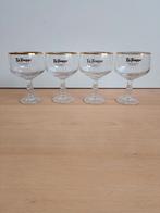 4 La Trappe Trappist proefglazen, Ophalen of Verzenden, Zo goed als nieuw, Flesje(s), La Trappe