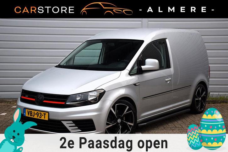 Volkswagen Caddy 2.0 TDI L1H1 BMT*2019*115Dkm*Leder*Airco*18, Auto's, Bestelauto's, Bedrijf, Te koop, ABS, Airbags, Airconditioning