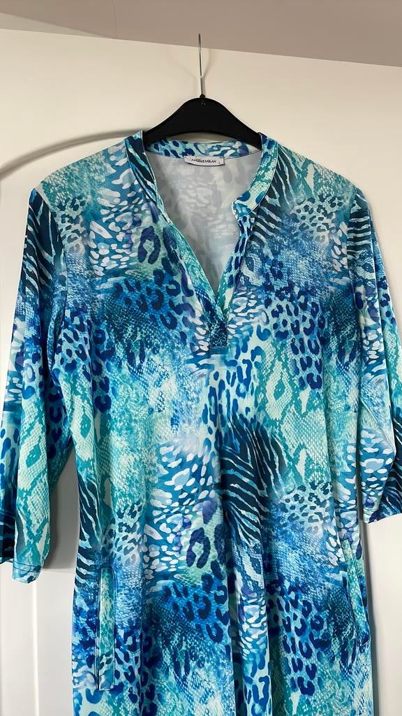 Travel jurk, Ophalen of Verzenden, Gedragen, Maat 38/40 (M), Blauw
