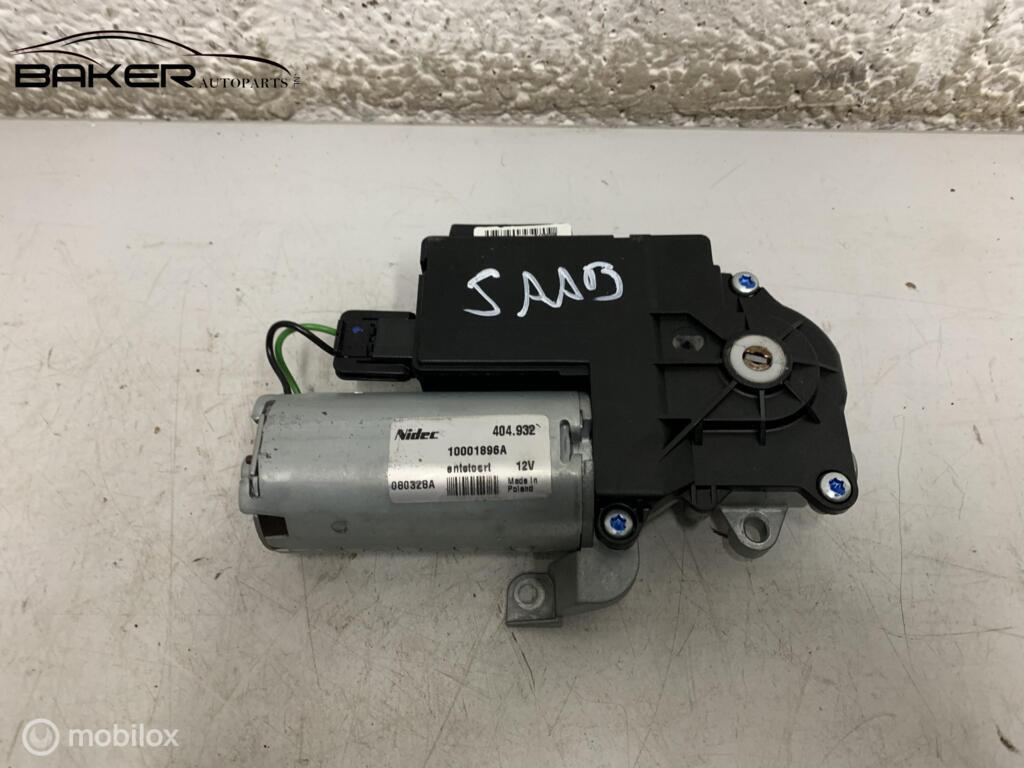 Schuifdak motor  Saab 9-3  ('05-'11) 404932, Auto-onderdelen, Gebruikt, Ophalen of Verzenden, Saab, Saab