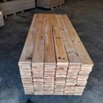 Massief grenen vloer 47m2 vloerdelen,  14 cm breed, Ophalen, Vloerdelen of -planken, 10 m² of meer, Nvt