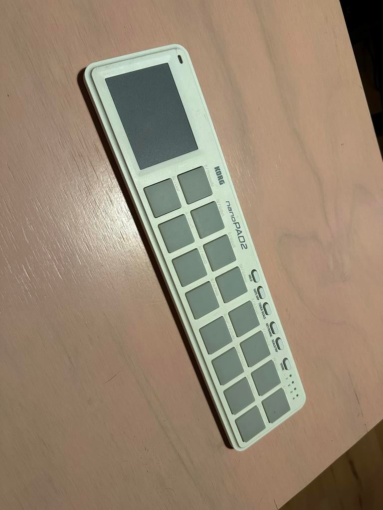 Korg nanoPAD2 USB MIDI Pad Controller - Wit, Ophalen of Verzenden, Gebruikt