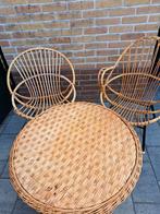 Rieten setje, Ophalen, 2 zitplaatsen