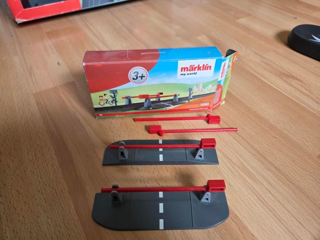 Märklin My World Treinbaanovergang ZGAN, Ophalen, Wisselstroom, Overige typen, Zo goed als nieuw