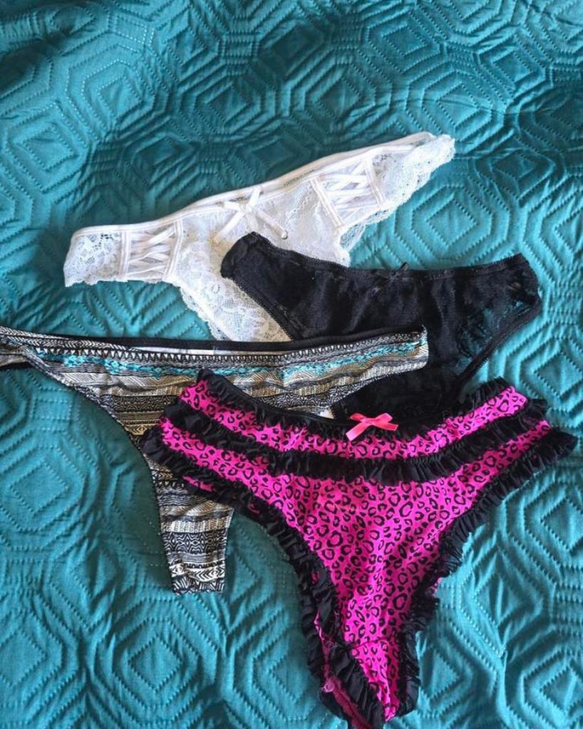 Diverse slipjes - wit, zwart, roze, print, Kleding | Dames, Ophalen of Verzenden, Overige kleuren, Slip