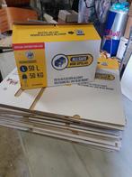 VERHUISDOZEN 50L + 40L, Doe-het-zelf en Verbouw, Kratten en Dozen, Ophalen, Doos, 50 tot 75 cm, Minder dan 35 cm