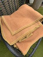 220x240 grote wollen deken solemio 100% wol verkleurd, Ophalen of Verzenden, Zo goed als nieuw