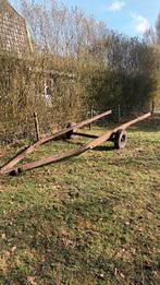 Oud wagenonderstel - opknapper, Ophalen, Gebruikt