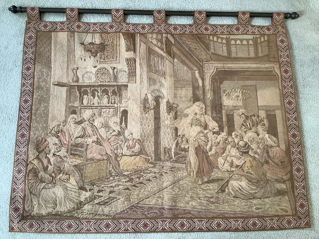 Wandkleed / Gobelin, Ophalen