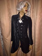 Scarva fluweel jasje maat 36 - ZGAN, Scarva, Zwart, Ophalen of Verzenden, Zo goed als nieuw
