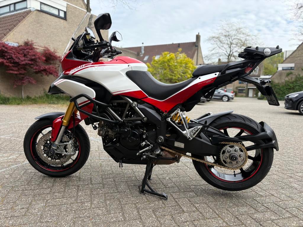Ducati Multistrada 1200s Touring + extra banden& veel opties, 2 cilinders, Occasion, 1198 cc, Motorrijbewijs A
